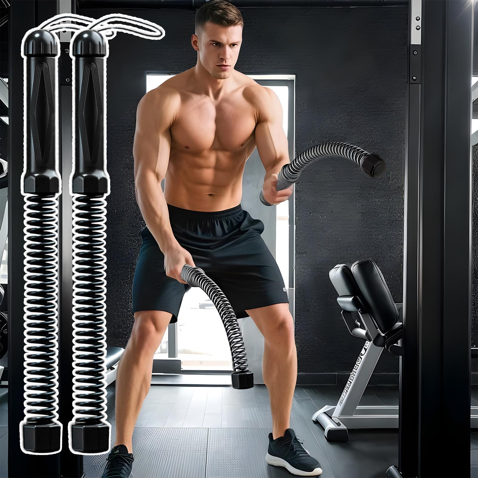 Home Gym In Apartment - Battle-touwen voor thuisgymnastiek Gewichtsverlies Gymtouw Draadloze
