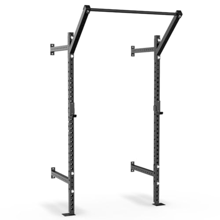 Home Gym Wall - Wandgemonteerde squat rack voor thuisgebruik, stalen