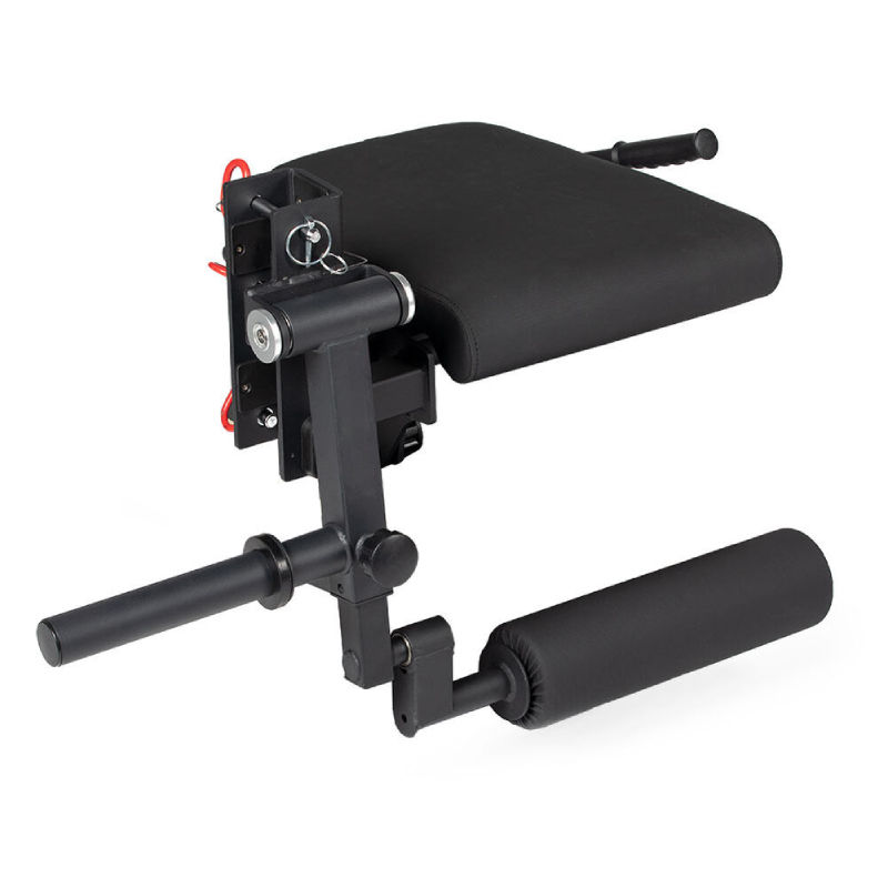 Home Gym Quad Machine - Verstelbare beenextensie-/flexiemachine - Thuisgymtrainer met kruk