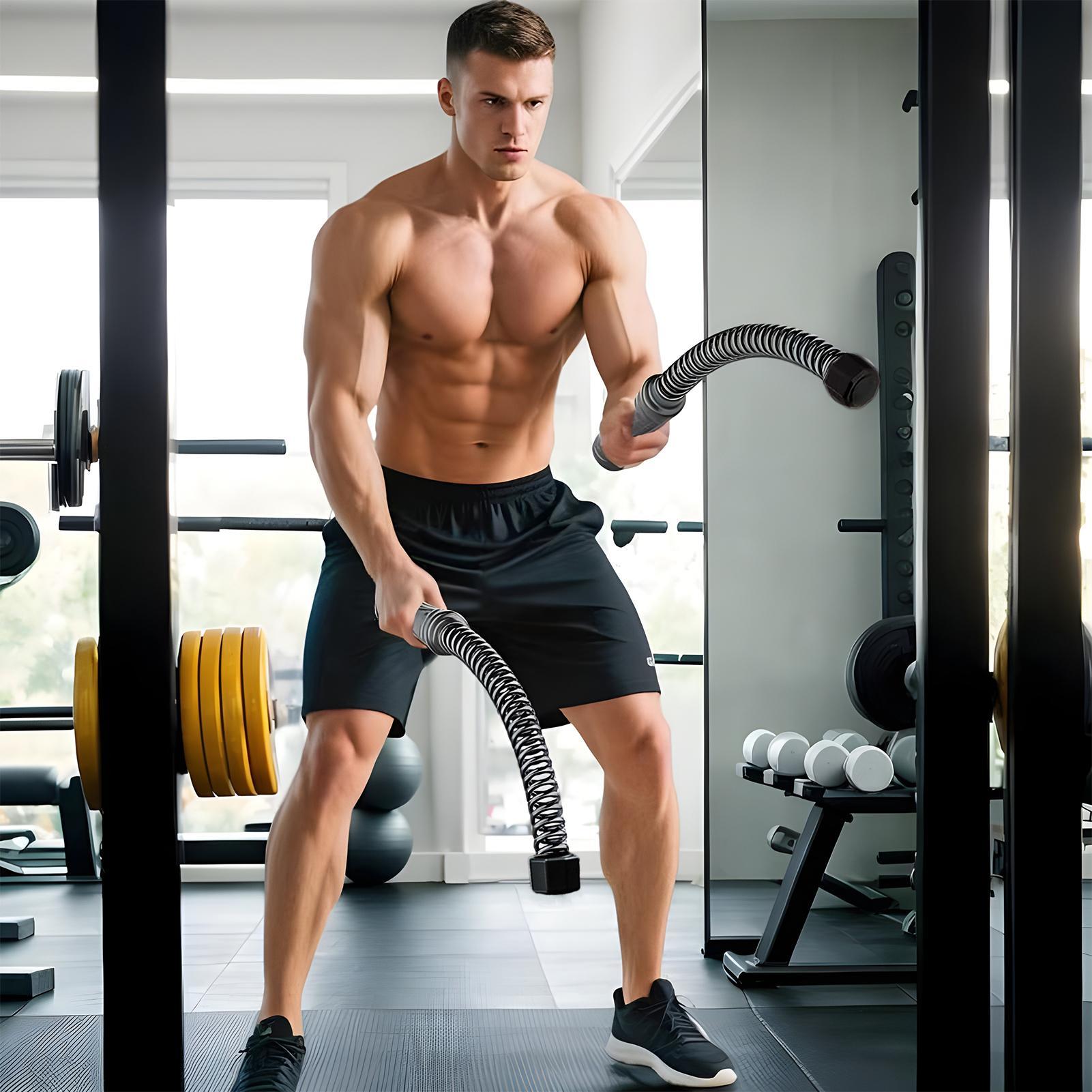 Battle-touwen voor thuisgymnas - Home Gym In Apartment recensie en prijs