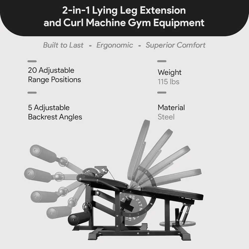 Veelzijdige homegym beenextens - Home Gym Leg Extension Machine recensie en prijs
