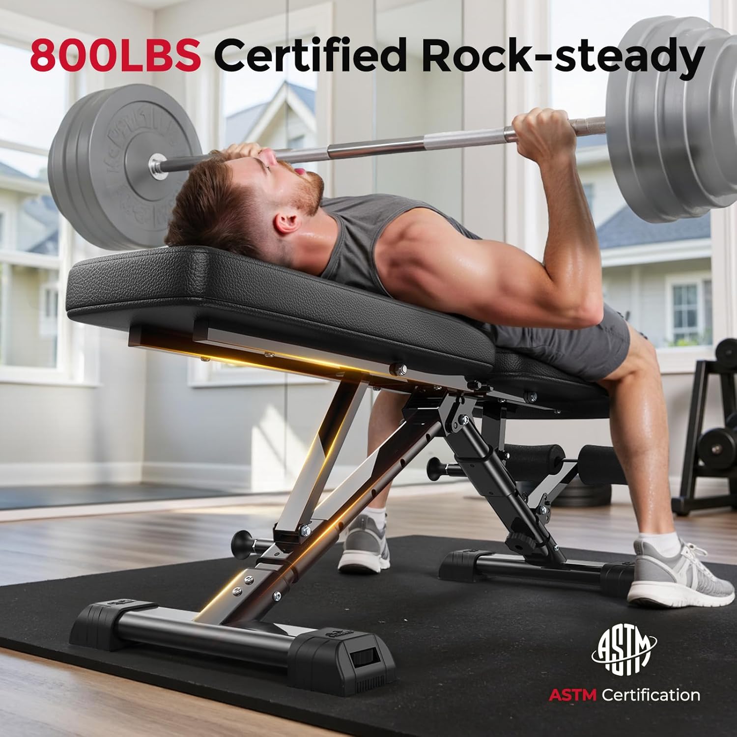 Homegym verstelbare gewichtsba - Adjustable Weight Bench recensie en prijs