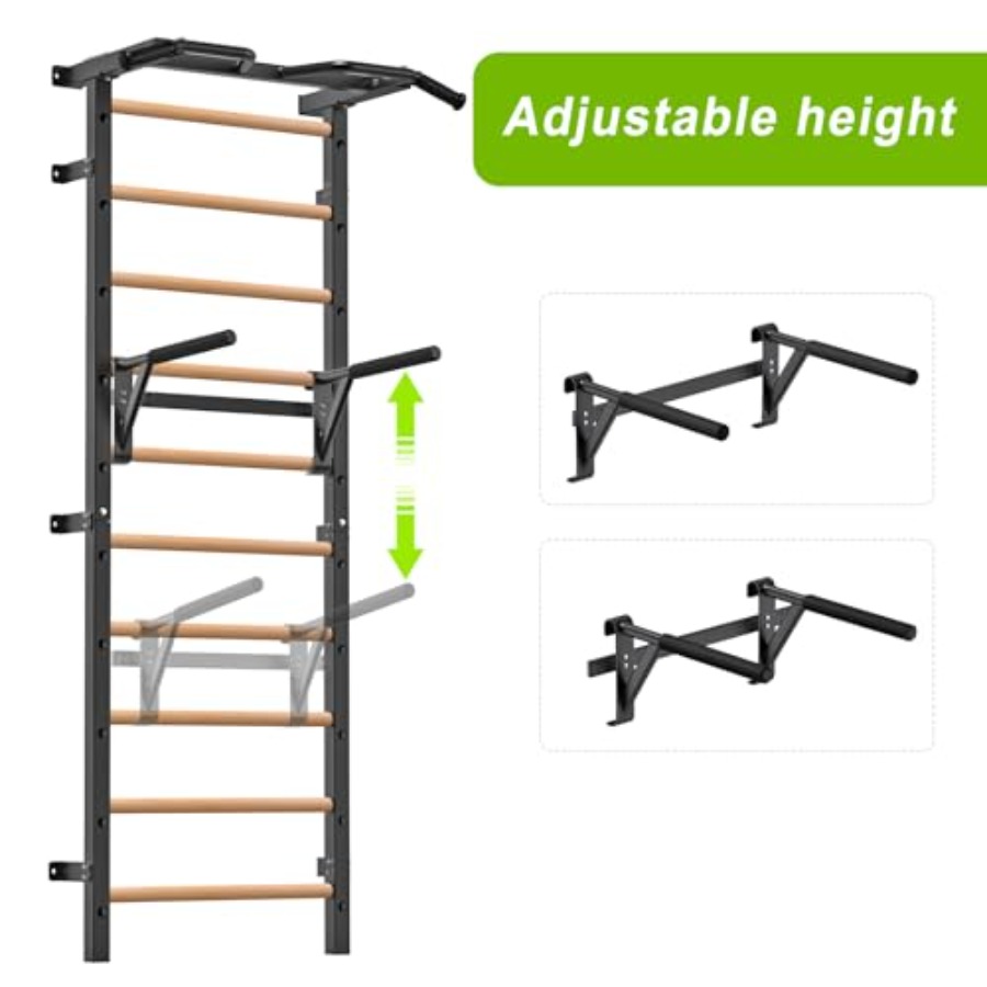 Wandgemonteerde gymnastiekladd - Home Gym Wall recensie en prijs