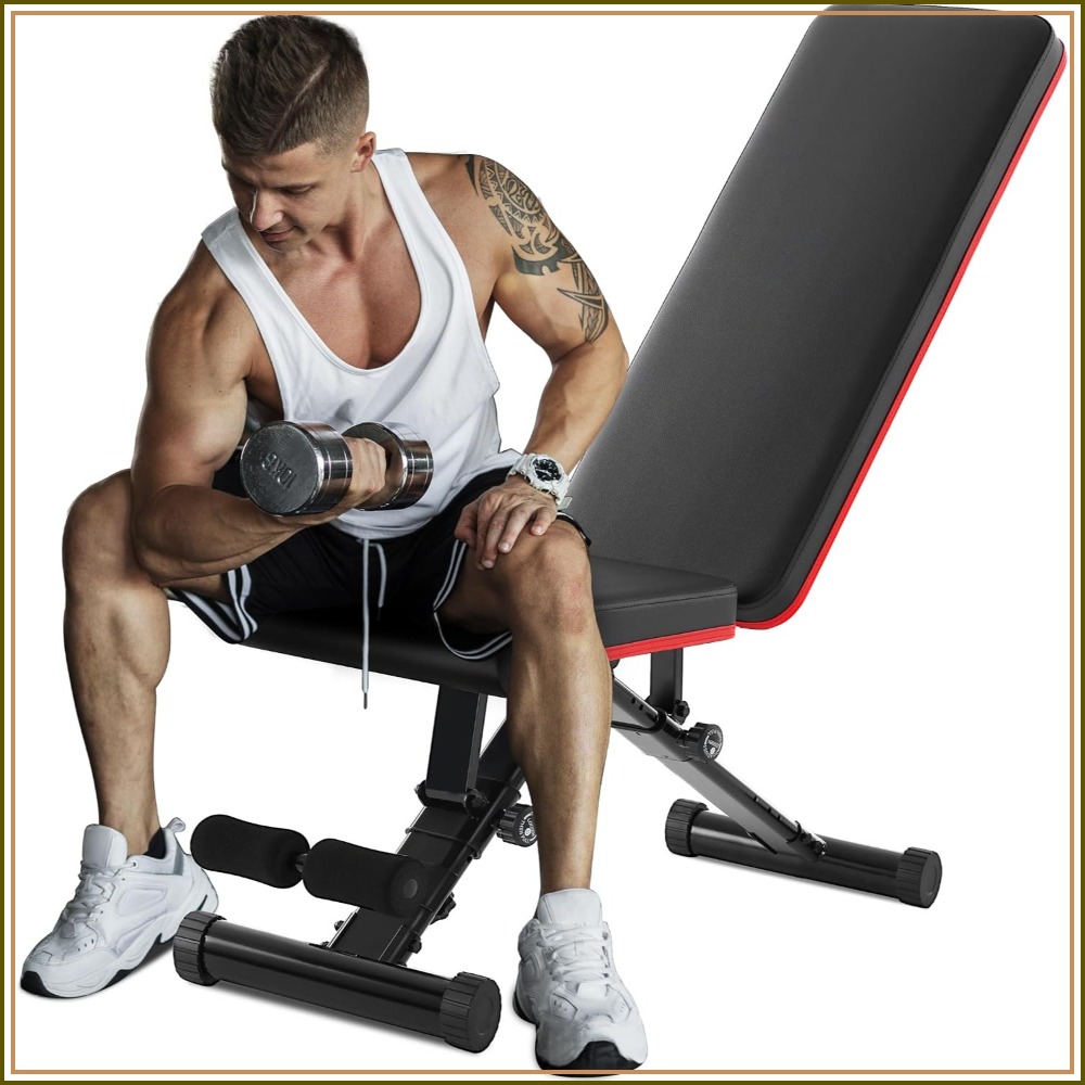 Verstelbare gewichtsbank voor  - Adjustable Weight Bench recensie en prijs