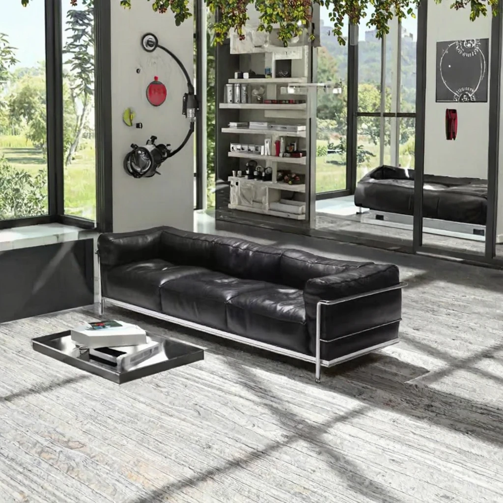 Italiaanse luxe lederen relaxf - Home Gym In Apartment recensie en prijs