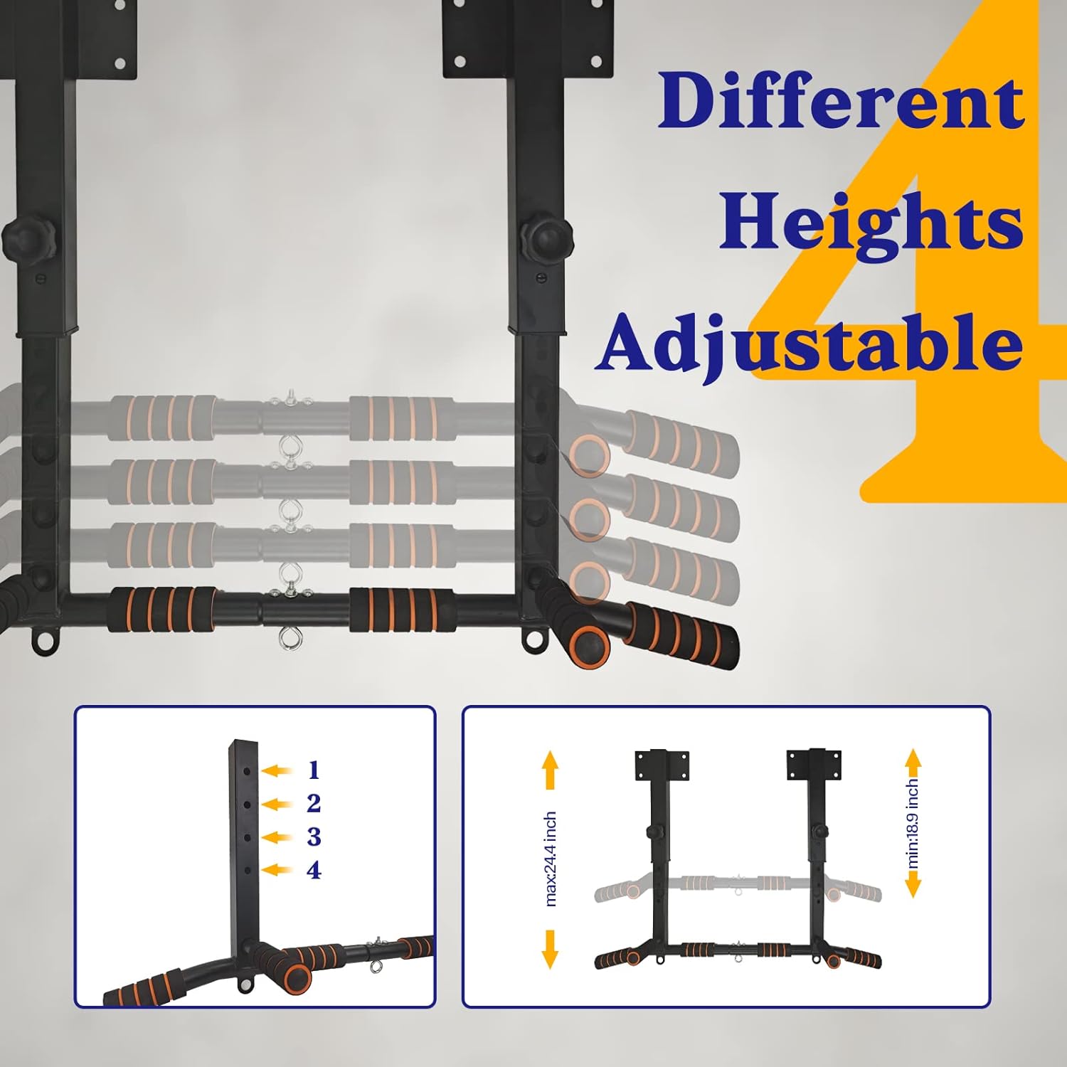 Multifunctionele Dip Station W - Home Gym Wall recensie en prijs