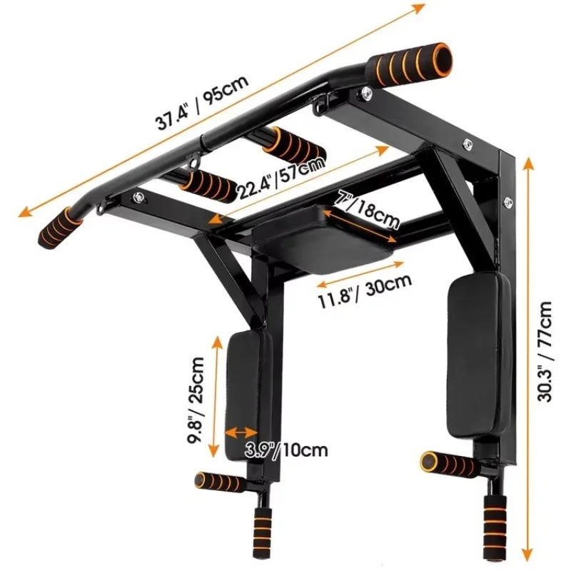 Wandgemonteerde pull-up bar vo - Home Gym Wall recensie en prijs